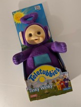 1998 14 inch Playskool Teletubbies Tinky Winky Plush Doll Purple Character New - $84.14