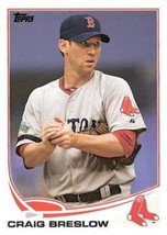 2013 Topps #32 Craig Breslow NM-MT Red Sox - $1.67