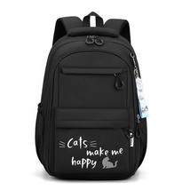 Ck alphabet print school bag for girls nylon large capacity travel backpacks waterproof thumb200