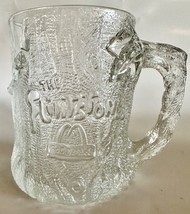 McDonalds 1994 The Flintstones Bedrock TREEMENDOUS Glass Mug - Yabba Dabba Dooo! - £10.34 GBP