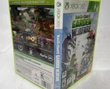 Plants Vs Zombies Garden Warfare Microsoft Xbox 360 No Manual - $4.50