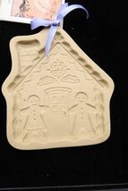 RARE Brown Bag Cookie Art Gingerbread Cottage Mold Christmas &#39;96 Hill De... - $278.01 MXN