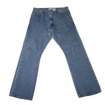 Vintage Levis 517 Boot Cut Jeans Size 36x32 Light Wash Denim Straight Leg USA - $34.64