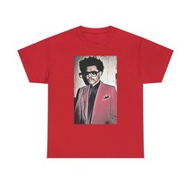 The Weeknd Graphic Print Crew Neck Short Sleeve Unisex Heavy Cotton Tee Shirt - £15.80 GBP