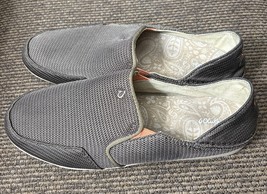 OluKai Waialua Womens Size 11 Slip On Shoes Mesh Brown Orange Tan 20311-... - $16.99