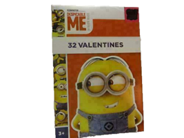 Despicable Me Minion Made 32 Valentine Cards 8 Unique Designs - £12.39 GBP