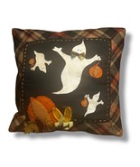Halloween Ghost Handmade 12”x12” Decorative Throw Pillow - $22.95