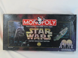Monopoly Star Wars 1996 Limited Collector’s Edition Parker Brothers 100%... - $24.75