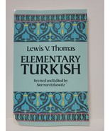 Elementary Turkish - Norman Itzkowitz - £3.02 GBP
