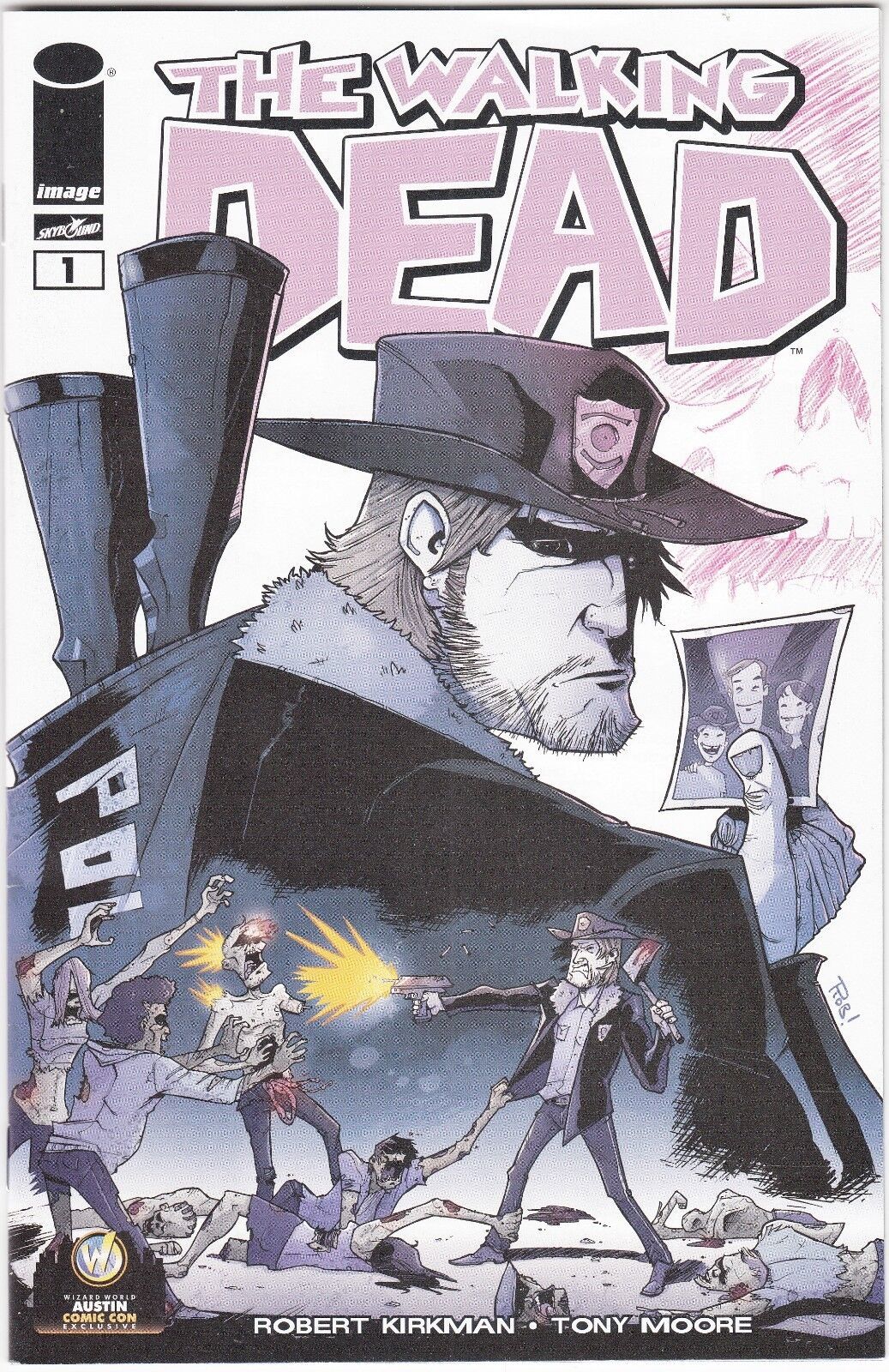 Primary image for THE WALKING DEAD #1 (Nov. 2013) Wizard World Austin Exclusive- Guillory Cover VF