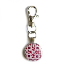 Amanda Murphy Stardust Red Scissor Fob with Swivel Clip - $12.95