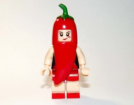 Ktoys Building Hot Pepper Girl suit cartoon  Minifigure US Toys - $7.78