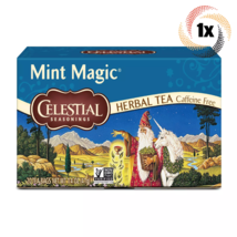 1x Box Celestial Seasonings Magic Mint Herbal Tea | 20 Bags Each | 1.4oz - £9.55 GBP