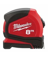 Milwaukee 4932459594 8m Pro Compact Metric Tape Measure C8/25 - $25.99