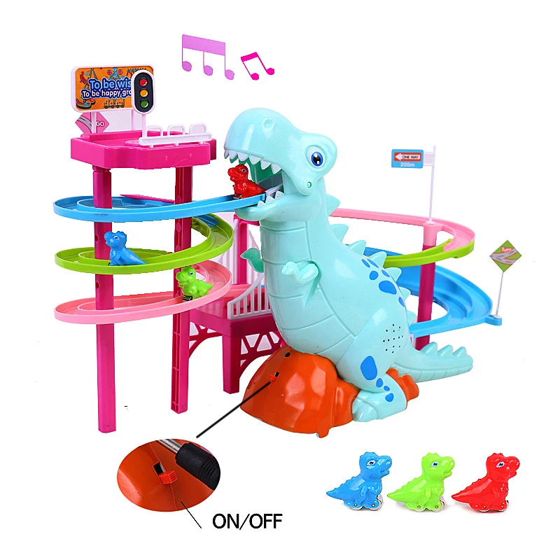 K park dinosaur climbing stairs educational toys puzzle game birthday gift for children thumb200