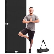 Honeycomb Non-Slip Mat 84" x 30" - Ultimate Comfort for Yoga and Fitness - $92.02