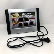 Chicago Blackhawks NHL Scoreboard Alarm Clock,  Tested and Works - £18.02 GBP