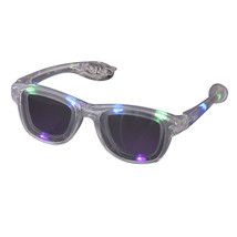 LED Nerd Glasses by GlowZone - Multicolor LED Light Up, 10 LEDs, Party Wear - $528.89 MXN
