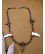 G162-402 1-3/4" Alligator Tooth + 3 claw TOE red pearl + water buffalo N... - €54,97 EUR G162-402 1-3/4" Alligator Tooth + 3 claw TOE red pearl + water buffalo N... - €54,97 EUR