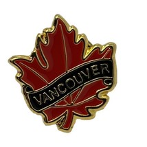 Vancouver Canada City State Souvenir Enamel Lapel Hat Pin Pinback - $5.95