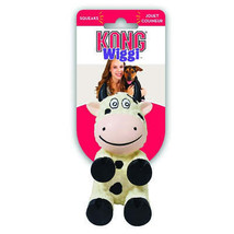 KONG Wiggi Cow Squeaker Dog Toy - Engaging Playtime with Varied Textures - £6.30 GBP+