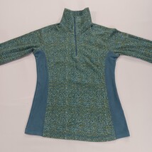 Columbia Arctic Air Half Zip Fleece XK1447 Womens Turquoise/Green Lightweight XS image 12