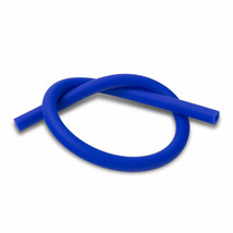 Vacuum Hose 18 Inch Blue Liquid Silicone Slippery Non-Collapsible 1/4&quot; L... - £5.83 GBP