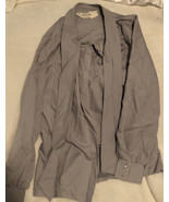 Vintage Lady Arrow Button Up Shirt 18 Gray Sh3 - $152.60 MXN