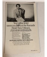 1983 Ramada Hotel New Orleans Vintage Print Ad  pa27 - $152.62 MXN