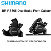 SHIMANO BR-RS305 Mechanical Flat Mount Disc Brake Front + Rear Caliper - £55.05 GBP+