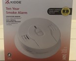 Kidde Sealed Lithium Battery Power Smoke Alarm with Bracket White I9010 - $17.30
