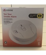 Kidde Sealed Lithium Battery Power Smoke Alarm with Bracket White I9010 - £13.53 GBP