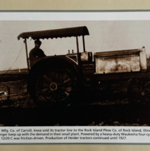 1920s Heider Mfg Antique Tractor 1970-80s Book Print Agriculture Farming... - $465.81 MXN
