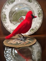 Handmade Felted Owl Ornament, Needle Felted Wool Owl, Gift for Bird Love... - $65.00