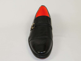 Men's Shoes The Cuban L TAYNO Leather Cap Toe Loafer Black image 2
