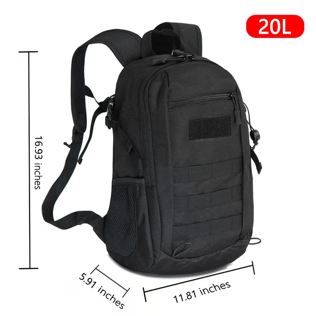 Outdoor  Backpack  Rua Men 15L 20L Waterproof  Travel Backpa Camping Mochila Fis - £54.05 GBP