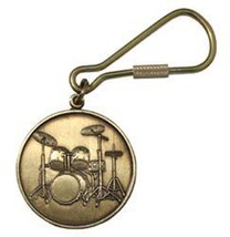 Brass Drumset Keychain - $9.95