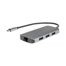 ROCSTOR Y10A255-A1 3-PORT USB-C HUB WITH LAN PORTC - £60.73 GBP