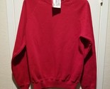 Vtg 90s Lee Sturdy Sweats Blank Sweatshirt Adult L Red Crewneck Pullover... - $25.74