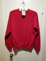 Vtg 90s Lee Sturdy Sweats Blank Sweatshirt Adult L Red Crewneck Pullover Unisex - £20.29 GBP