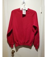 Vtg 90s Lee Sturdy Sweats Blank Sweatshirt Adult L Red Crewneck Pullover... - $25.74