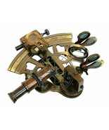 Antique Brass Working Marine Sextant Collectible Vintage Nautical Ship A... - £217.44 GBP