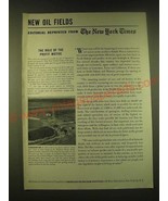 1951 American Petroleum Institute Ad - New Oil Fields - £14.78 GBP
