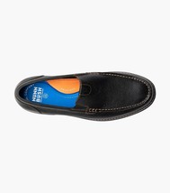 Nunn Bush Owen II Moc Toe Venetian Loafer Dress Shoes Black Tumbled 85153-007 image 8