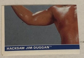 Hacksaw Jim Duggan WWE WWF Superstars Wrestling Trading Card Sticker #33 - £1.93 GBP