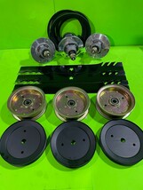 Deck Rebuild Kit For 61&quot; Husqvarna MZ61 MZT61 MZ6128 Aluminum Spindles - $178.15
