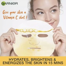 2X Garnier Skin Naturals Fresh Mix Vitamin C Face Mask Serum Sheet | FLA... - £7.05 GBP