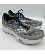 Saucony Ride 15 Shoes Mens 9 Alloy Topaz Road Running Trainer Support - $80.69 CAD