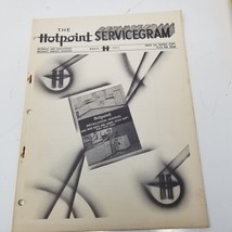 Hotpoint Servicegram March 1951 Refrigerator Noise Complaint Range Timer... - $18.95