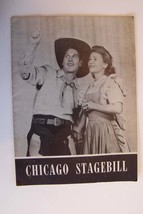 Chicago Stagebill 1943 Oklahoma! Erlanger Theatre The Theatre Guild Advertising - £5.84 GBP